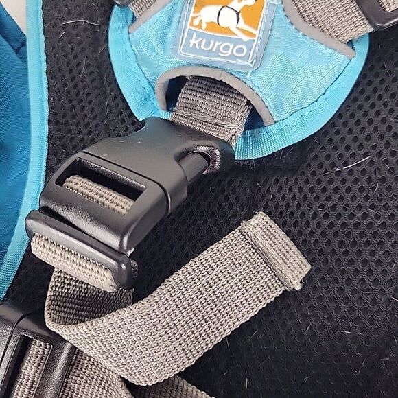 Kurgo Dog Baxter Saddlebag Backpack Harness M/L 27-40 in Chest Hiking Cargo Pack - Picture 13 of 15